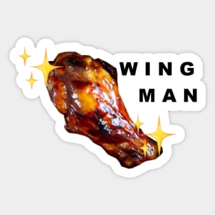 Wing Man Sticker